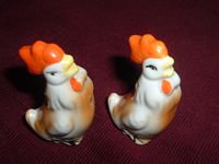 white/brown Roosters